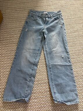 RSQ Light Blue Straight-Leg Jeans